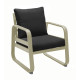 Fauteuil Tonio ProLoisirs en aluminium