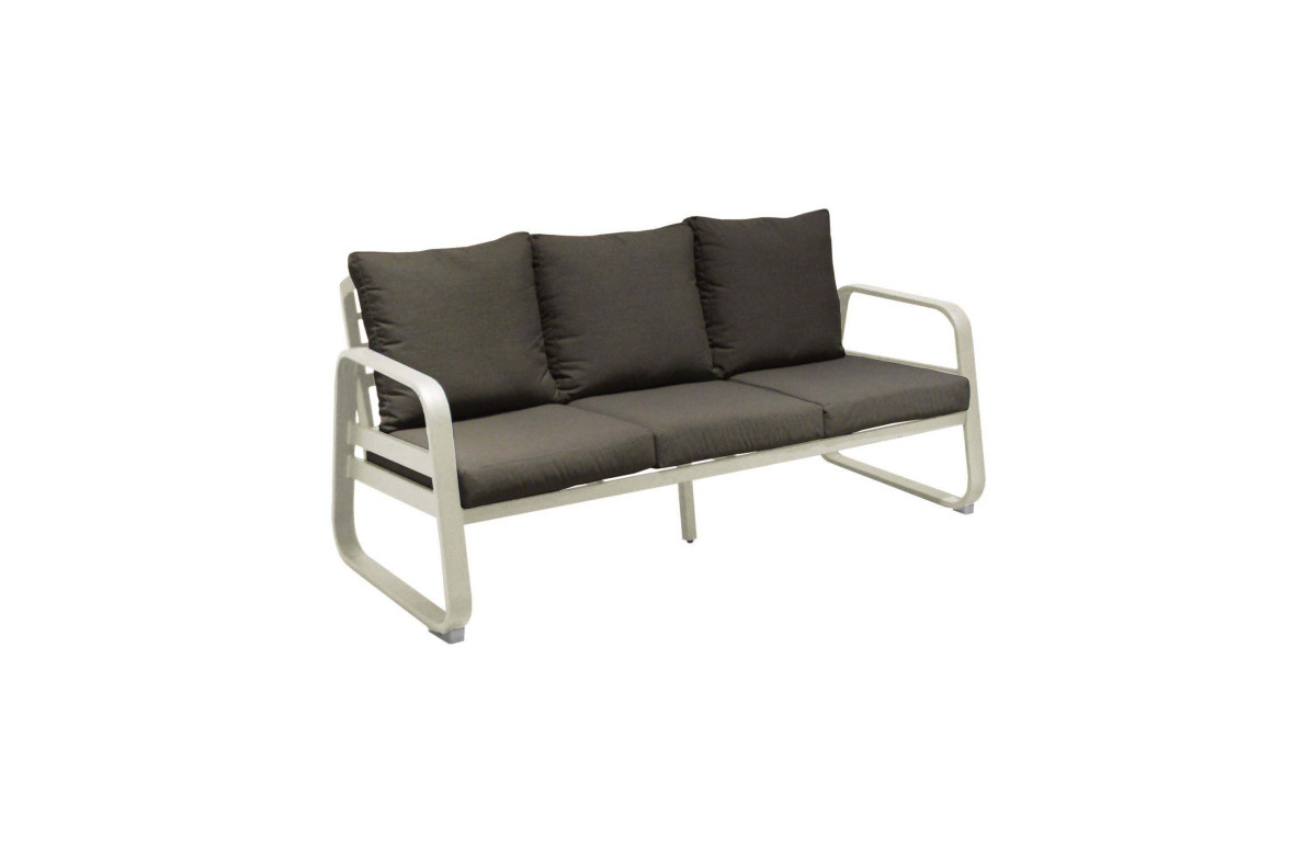 Salon de jardin bas Tonio ProLoisirs 3 personnes en aluminium Salon de jardin bas Tonio ProLoisirs 3 personnes en aluminium
