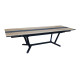 Table extensible Galleo ProLoisirs 6/10 personnes en aluminium