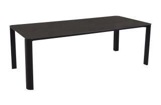 Table extensible Eole II Océo 8 personnes en aluminium et céramique