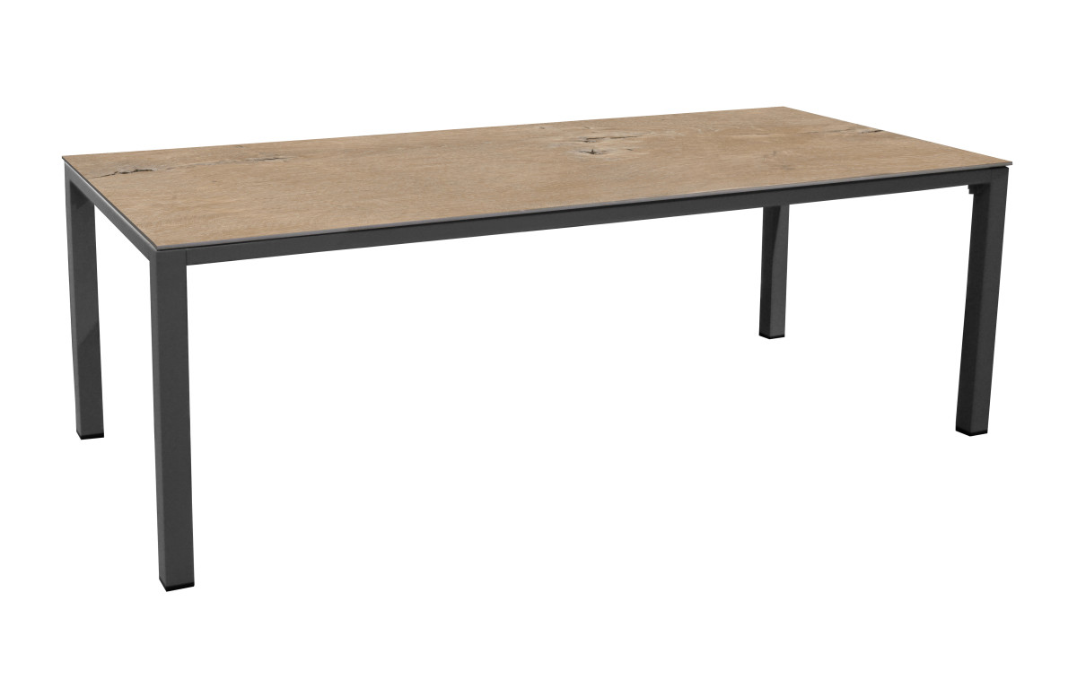 Table extensible Stoneo ProLoisirs 6/8 personnes en aluminium et céramique