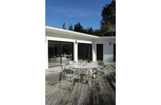 Table extensible Seven Océo 8 personnes en aluminium