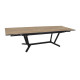 Table de jardin extensible en aluminium et céramique 6-12 personnes - VITA - ProLoisirs