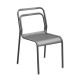 Chaise de jardin empilable en aluminium - EOS - ProLoisirs