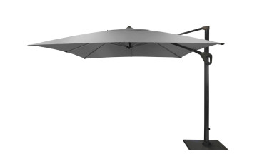 Parasol déporté inclinable 3x4 ProLoisirs en aluminium et polyester 280gr