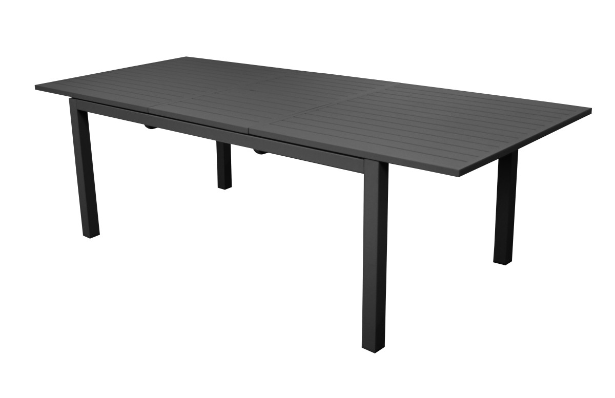 Table extensible Genes Alizé 6/10 personnes en aluminium