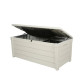 Coffre piscine Keter Résine - Pool Box - 455 L - Blanc