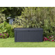 Coffre de jardin Keter Résine - Rio- 416L - Anthracite