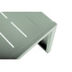 Table basse appoint 2 positions Inari en aluminium - Essenciel Green