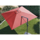 Parasol de jardin carré déporté inclinable 300X300 en aluminium et polyester - ProLoisirs