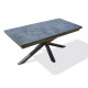 Table de jardin à rallonge automatique CAICOS en aluminium DCB GARDEN Gris Anthracite