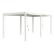 Pergola bioclimatique autoportée en aluminium à lames orientables 3x6 - Ombréa