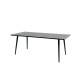 Table rectangle en aluminium 8 personnes - Essenciel Green