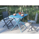 Chaise de jardin pliante en aluminium - IDA - ProLoisirs