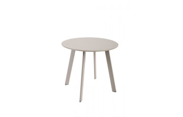 Table d'appoint ronde en acier - Essenciel Green