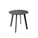 Table d'appoint ronde en acier - Essenciel Green