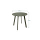 Table d'appoint ronde en acier - Essenciel Green