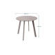 Table d'appoint ronde en acier - Essenciel Green