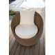 Salon de jardin design bas 4 personnes DELORM