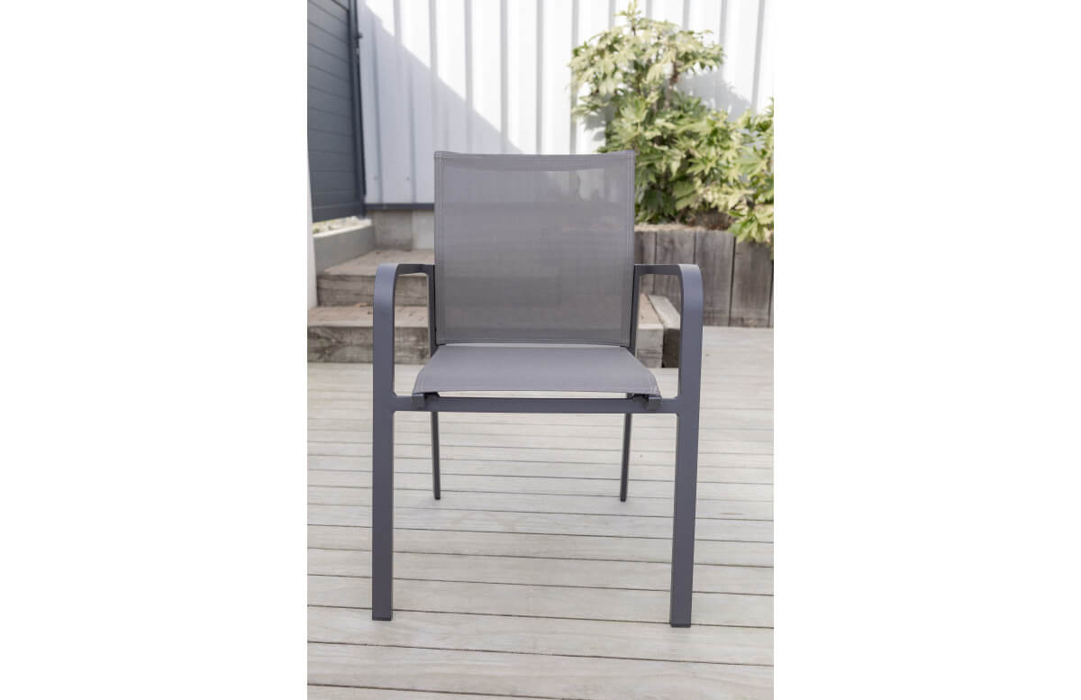 Fauteuil salon de jardin blanc DELORM