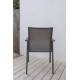 Fauteuil salon de jardin blanc DELORM