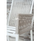 Fauteuil salon de jardin en aluminium et cordage - Catania - Hevea