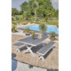 Table de jardin ANNECY Paris Garden en aluminium et plateau HPL 6 personnes