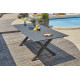 Table extensible de jardin FLORIDE DCB Garden en aluminium 8/10 personnes