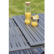 Table extensible de jardin FLORIDE DCB Garden en aluminium 8/10 personnes