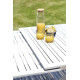 Table extensible de jardin FLORIDE DCB Garden en aluminium 8/10 personnes