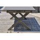 Table extensible de jardin FLORIDE DCB Garden en aluminium 8/10 personnes