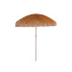 Parasol de jardin rond à franges 2M HAWAI DCB Garden en acier finition bois