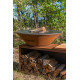 Brasero plancha GRILL'CHIC Traditionnel 100x90 en acier corten