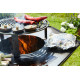 Support avec grille surélevée Barbecook Dynamic Centre pour Barbecue Brasero Nestor