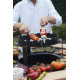 Porte-brochette Barbecook Dynamic Centre pour Barbecue Brasero Nestor