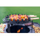 Porte-brochette Barbecook Dynamic Centre pour Barbecue Brasero Nestor