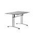 Table de jardin carrée pliante 4 personnes plateau Vivodur - Sieger