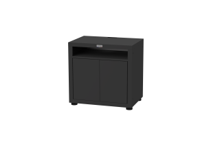 Meuble de cuisson Le Marquier avec tablette - Noir