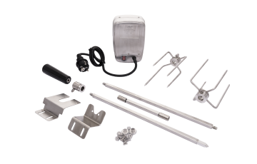Kit de rôtisserie Premium pour barbecues Char-Broil 2,3 et 4 brûleurs
