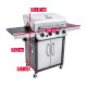 Barbecue à gaz Char-Broil Convective 440 S