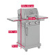 Barbecue à gaz Char-Broil Professional CORE B 2