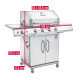 Barbecue à gaz Char-Broil Performance PRO S 4