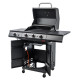 Barbecue à gaz Char-Broil Performance POWER EDITION 3 (Bundle) + Plancha + Housse