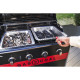 Barbecue à gaz Char-Broil Gas2Coal 2.0 440 - 30mb Griddle Bundle + Plancha