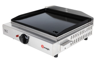 Plancha électrique Somagic Stila avec plaque de cuisson en fonte émaillée