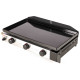 Plancha à gaz Somagic Solia 300 avec plaque de cuisson en fonte émaillée