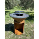 Brasero Ellipse 80 Corten