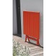Guéridon de jardin pliant MARIUS (70x70 cm) en aluminium - ORANGE