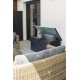 Coffre de jardin SCATOLA 350L en acier galvanisé - GRIS ANTHRACITE