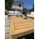 Salon bas de jardin SERENA 7 places en bois d'acacia - WOOD